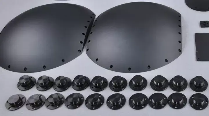 Premium surface finishing capability for electronics components