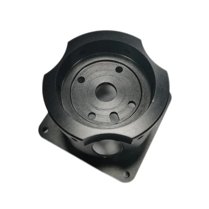 Precision CNC Machined Black POM Delrin Components