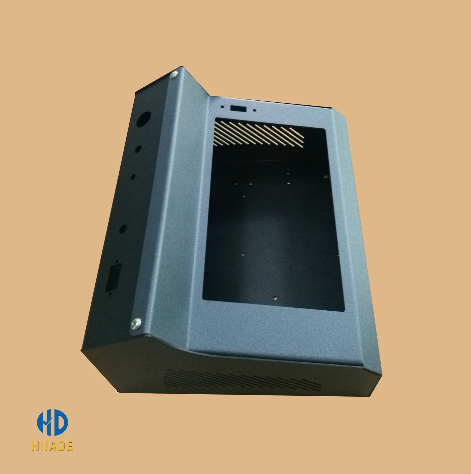 Industrial sheet metal enclosure cabinet