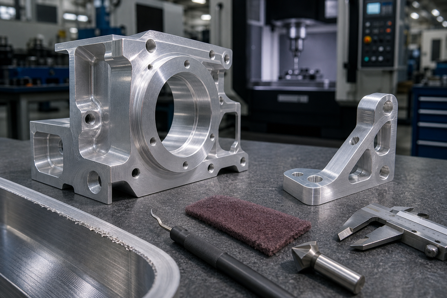 Deburring CNC Machined Aluminum: How To Control Burrs, Edges, Cost, And Finish Quality